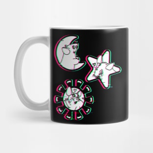 Love Star Idol Rats (Glitched Version) Mug